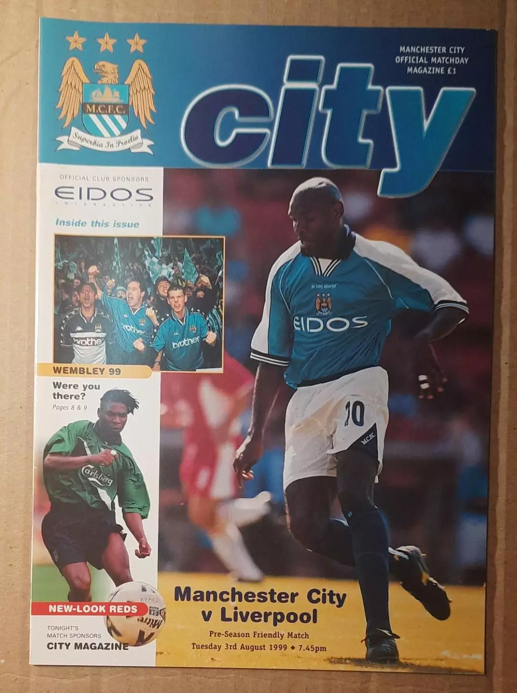 Манчестер Сити - Ливерпуль 03.08.1999