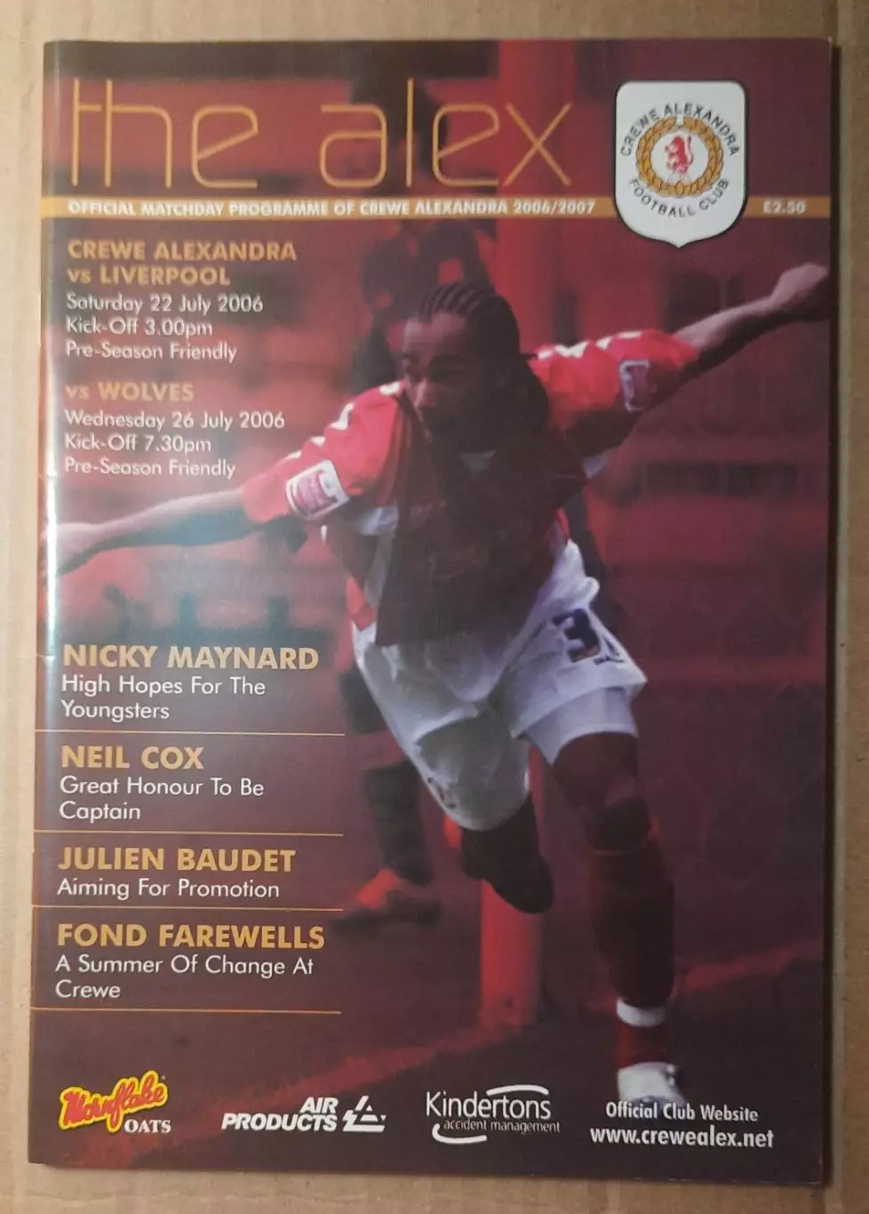 Крю Александра - Ливерпуль 26.07.2006