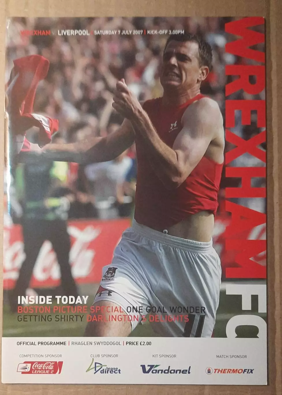 Рексхэм - Ливерпуль 07.07.2007