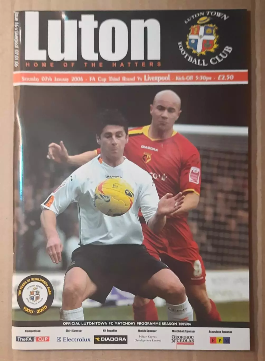 Лутон Таун - Ливерпуль 07.01 2006