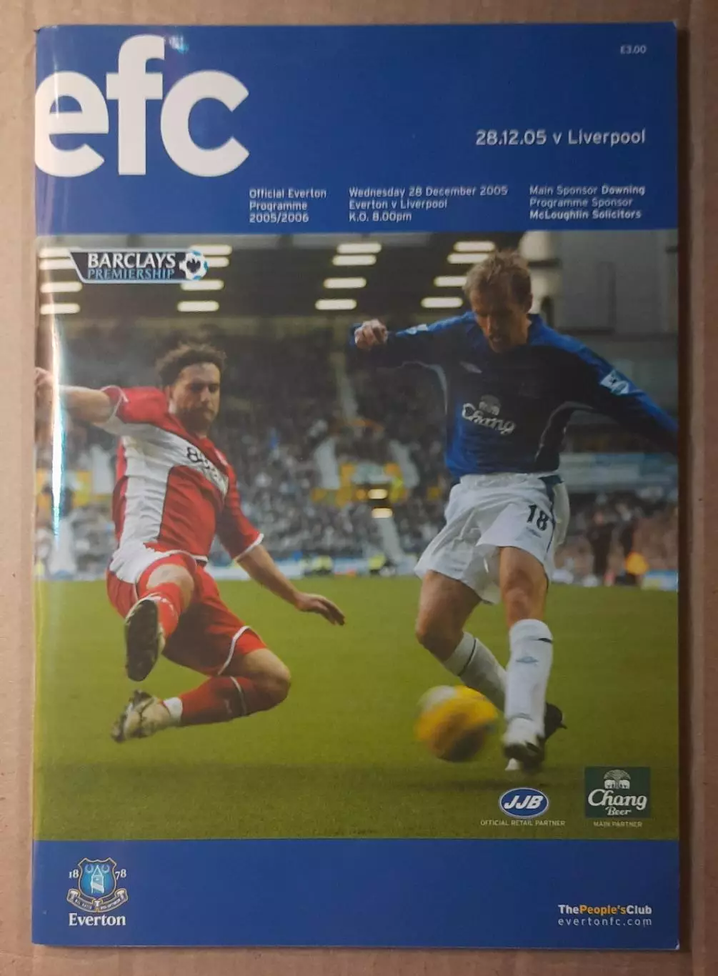 Эвертон - Ливерпуль 28.12