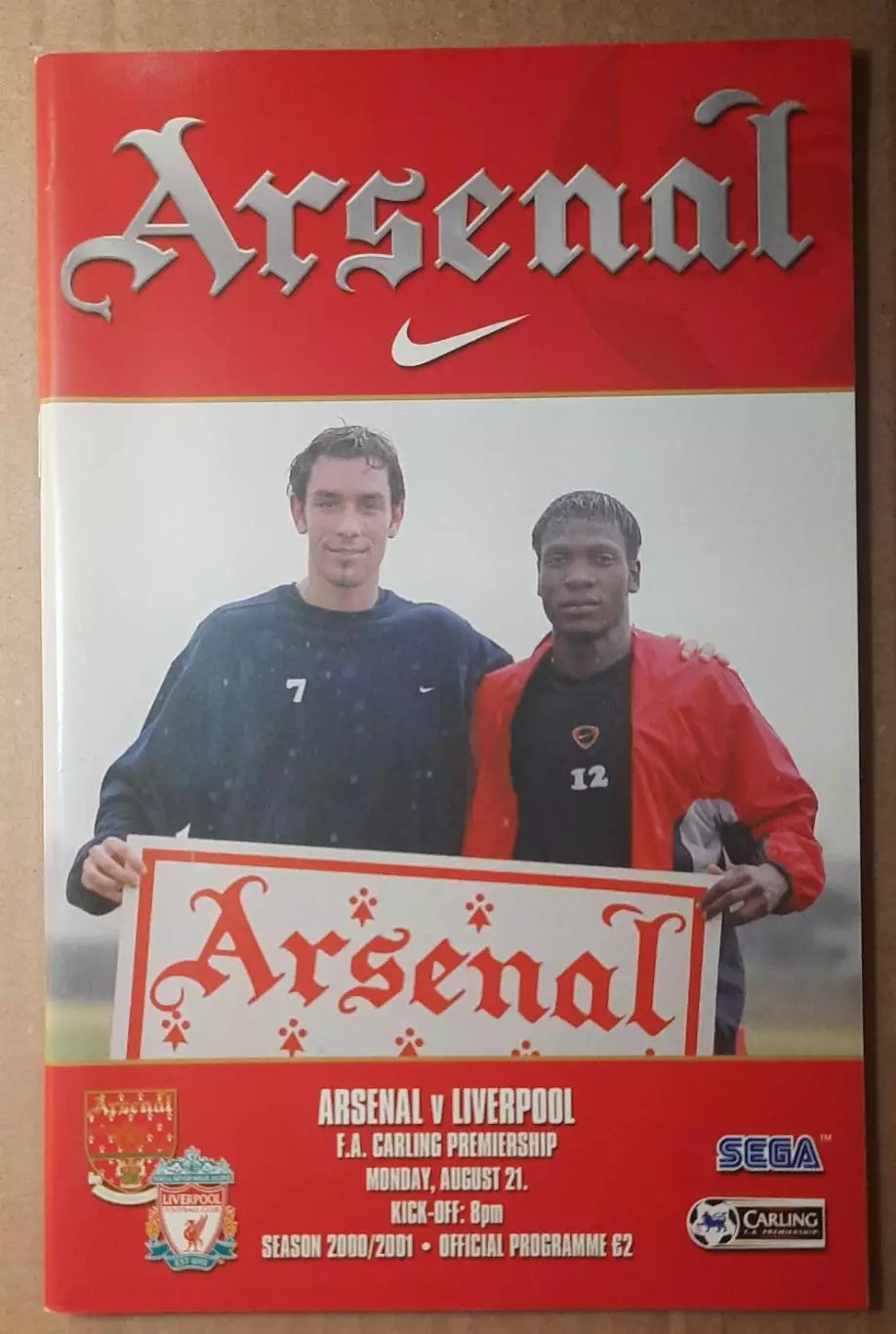 Арсенал /Лондон/ - Ливерпуль 21.08.2000