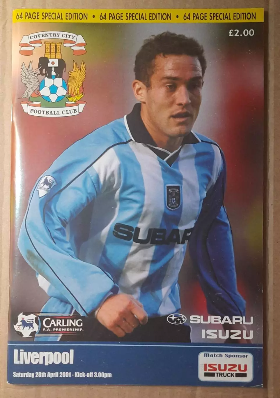 Ковентри Сити - Ливерпуль 28.04.2001