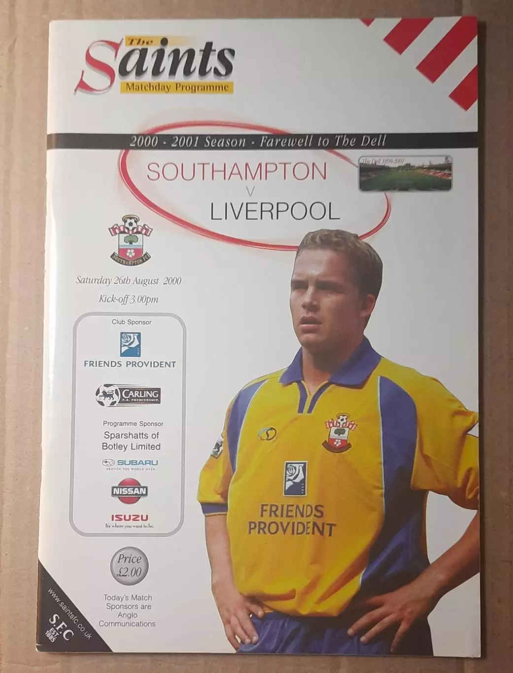 Саутгемптон -Ливерпуль 26.08.2000