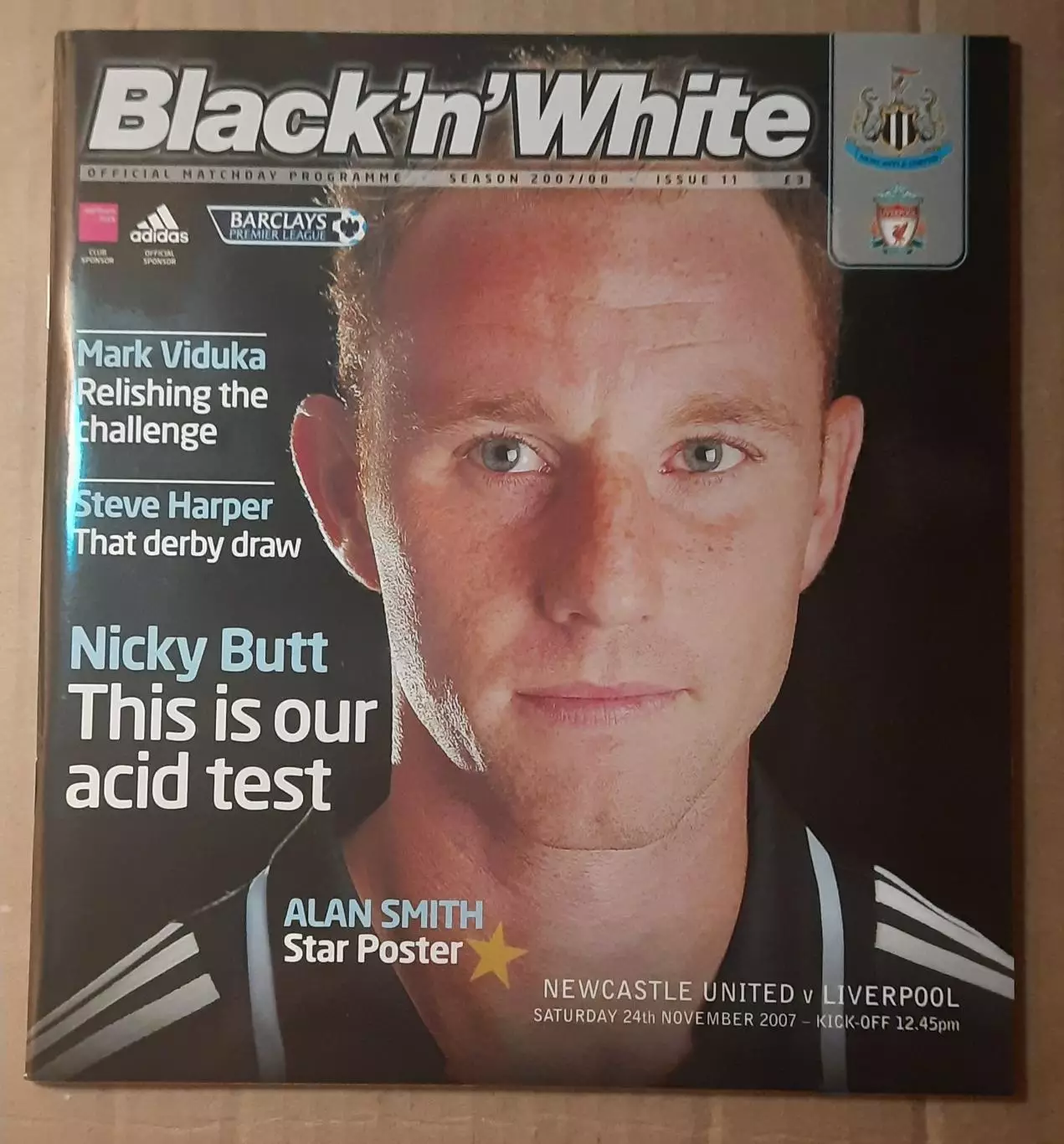 Ньюкасл Юнайтед - Ливерпуль 24.11.2007