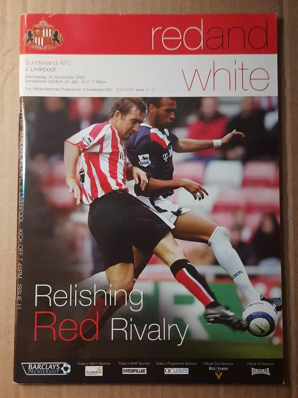Сандерленд - Ливерпуль 30.11.2005