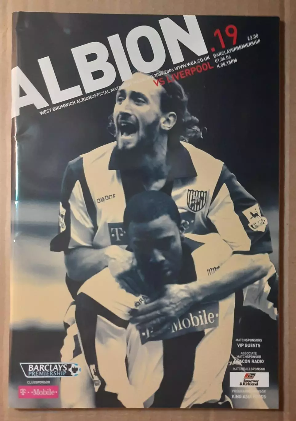 Вест Бромвич Альбион - Ливерпуль 01.04.2006