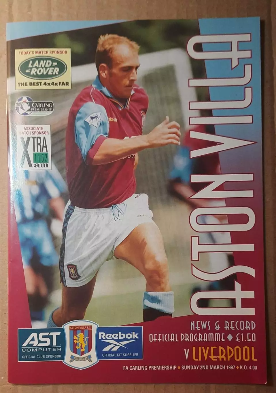 Астон Вилла - Ливерпуль 02.03.1997