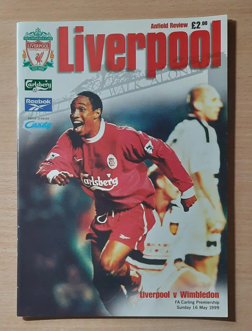 Ливерпуль - Уимблдон 16.05.1999