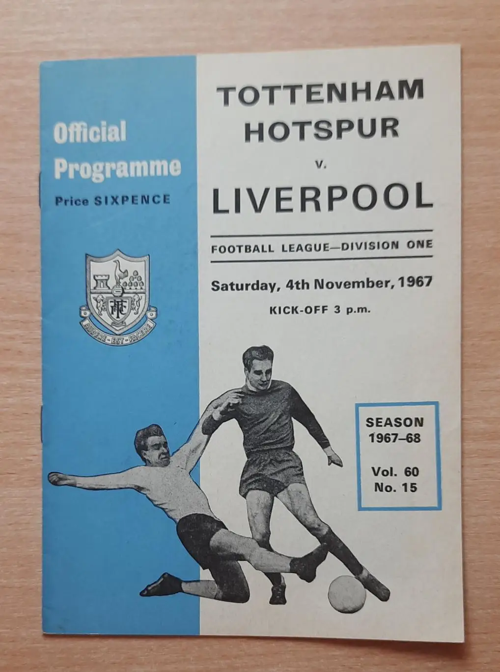 Тоттенхэм Хотспур - Ливерпуль 04.11.1967