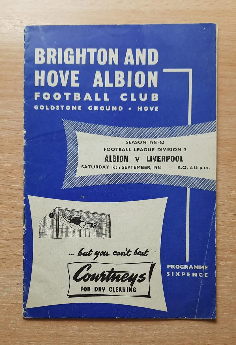 Брайтон энд Хоув Альбион - Ливерпуль 16.09.1961