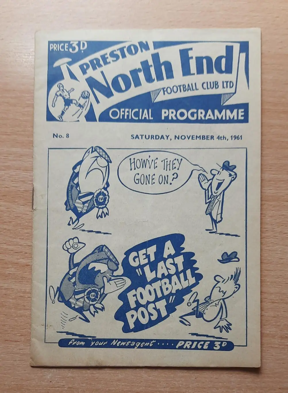 Престон Норт Энд - Ливерпуль 04.11.1961