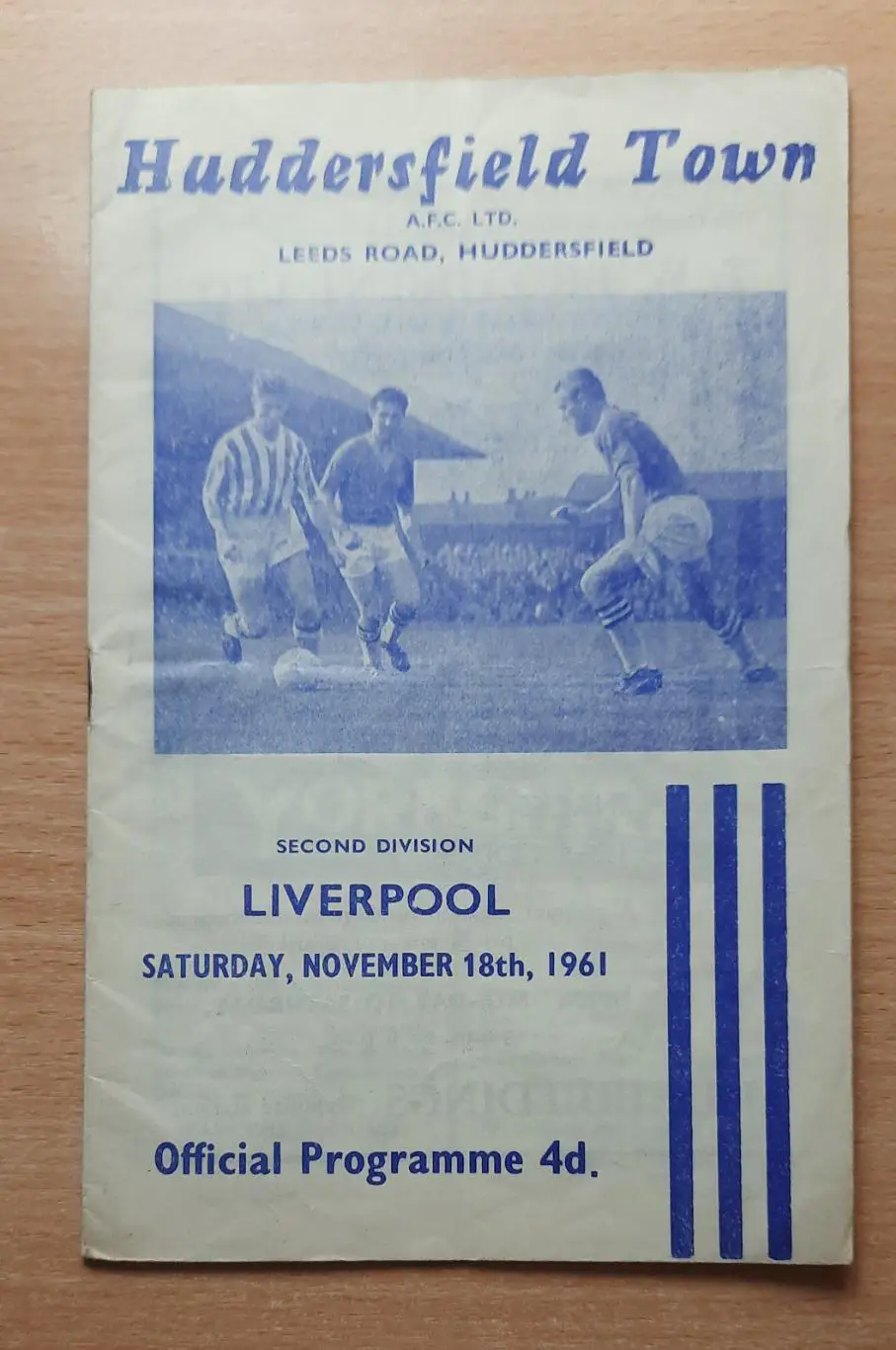 Хаддерсфилд Таун - Ливерпуль 18.11.1961