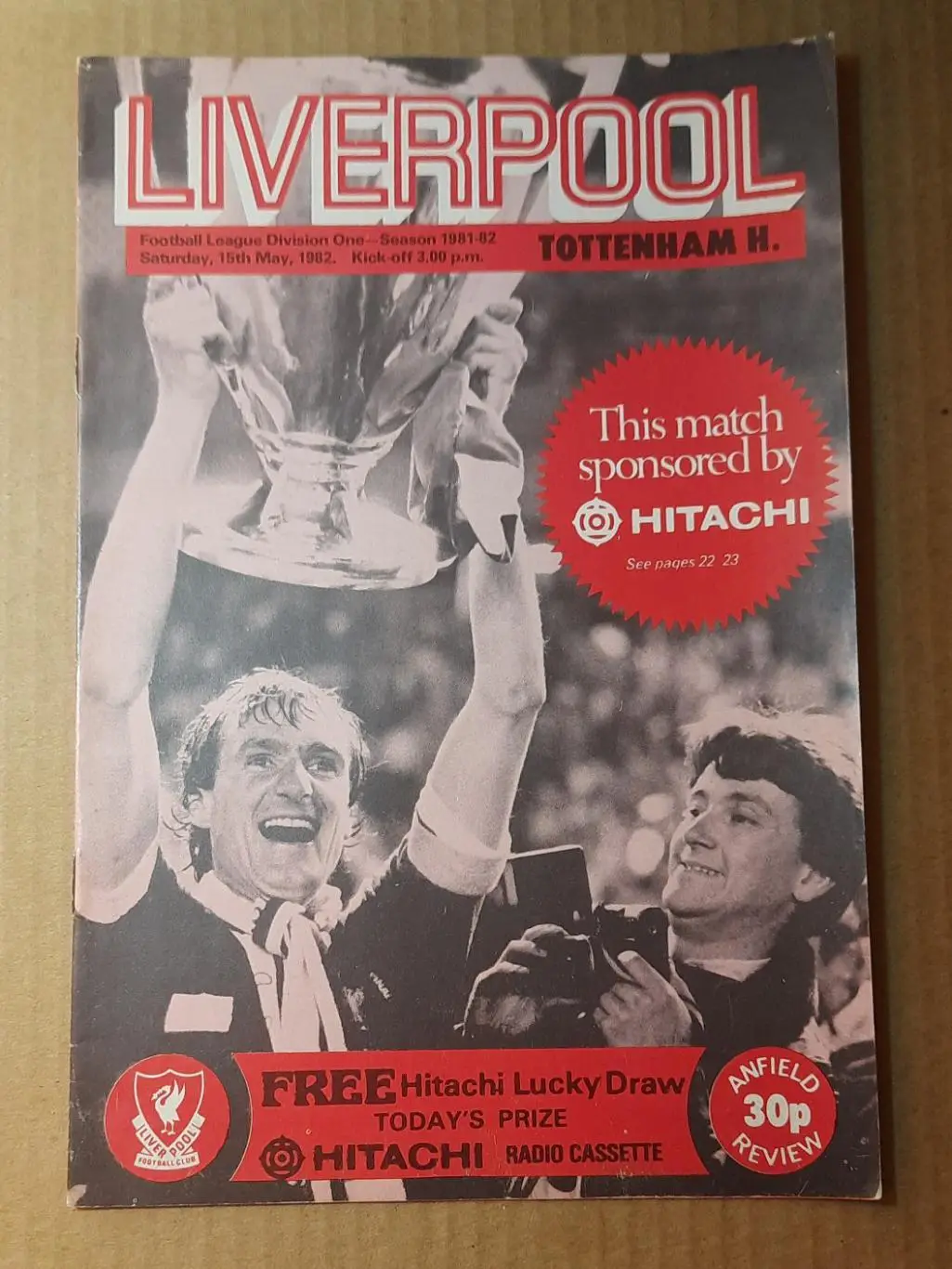 Ливерпуль - Тоттенхэм Хотспур 15.05.1982
