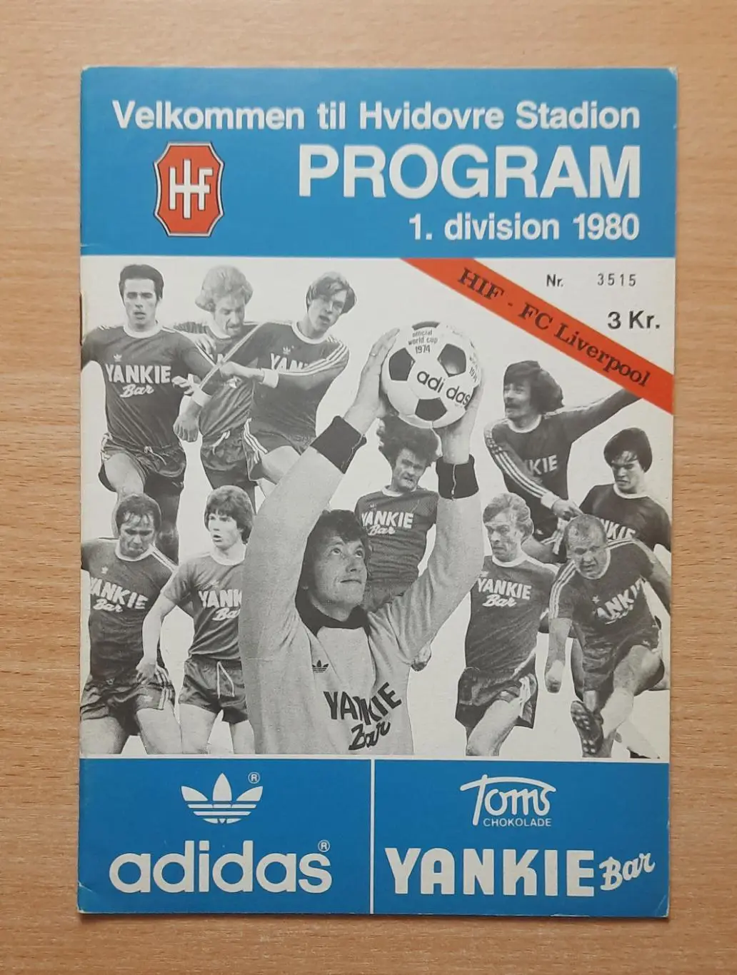 Видовре /Дания/ - Ливерпуль 03.08.1980