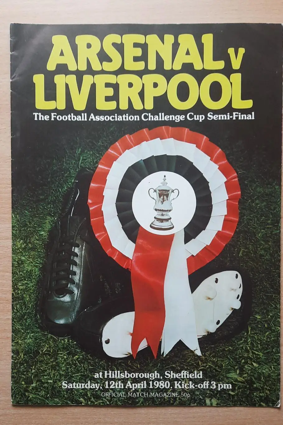 Ливерпуль - Арсенал /Лондон/ полный комплект из 6 программ сезона 1979/80