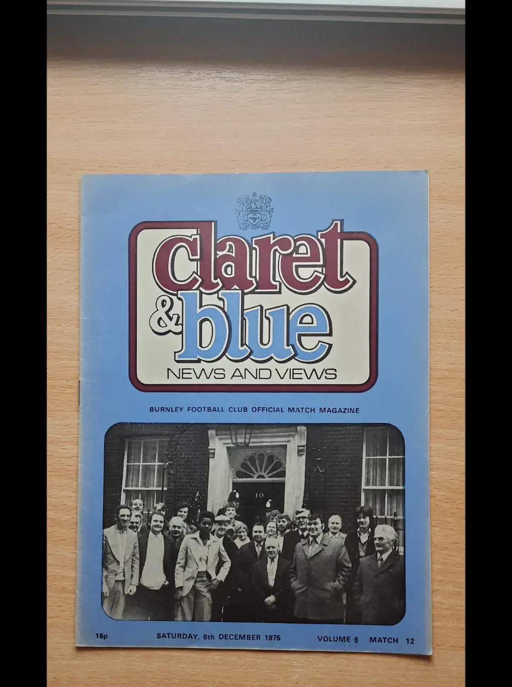 Бёрнли - Ливерпуль 06.12.1975