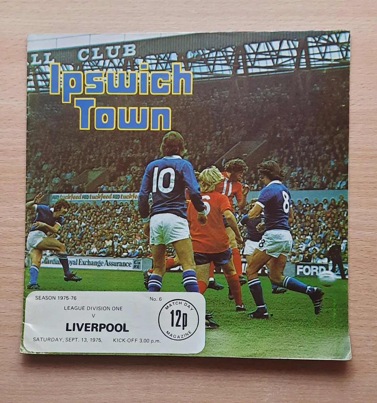 Ипсвич Таун - Ливерпуль 13.09.1975