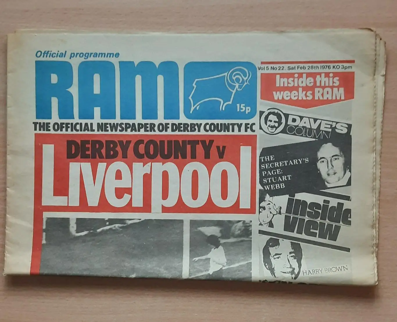 Дерби Каунти - Ливерпуль 28.02.1976