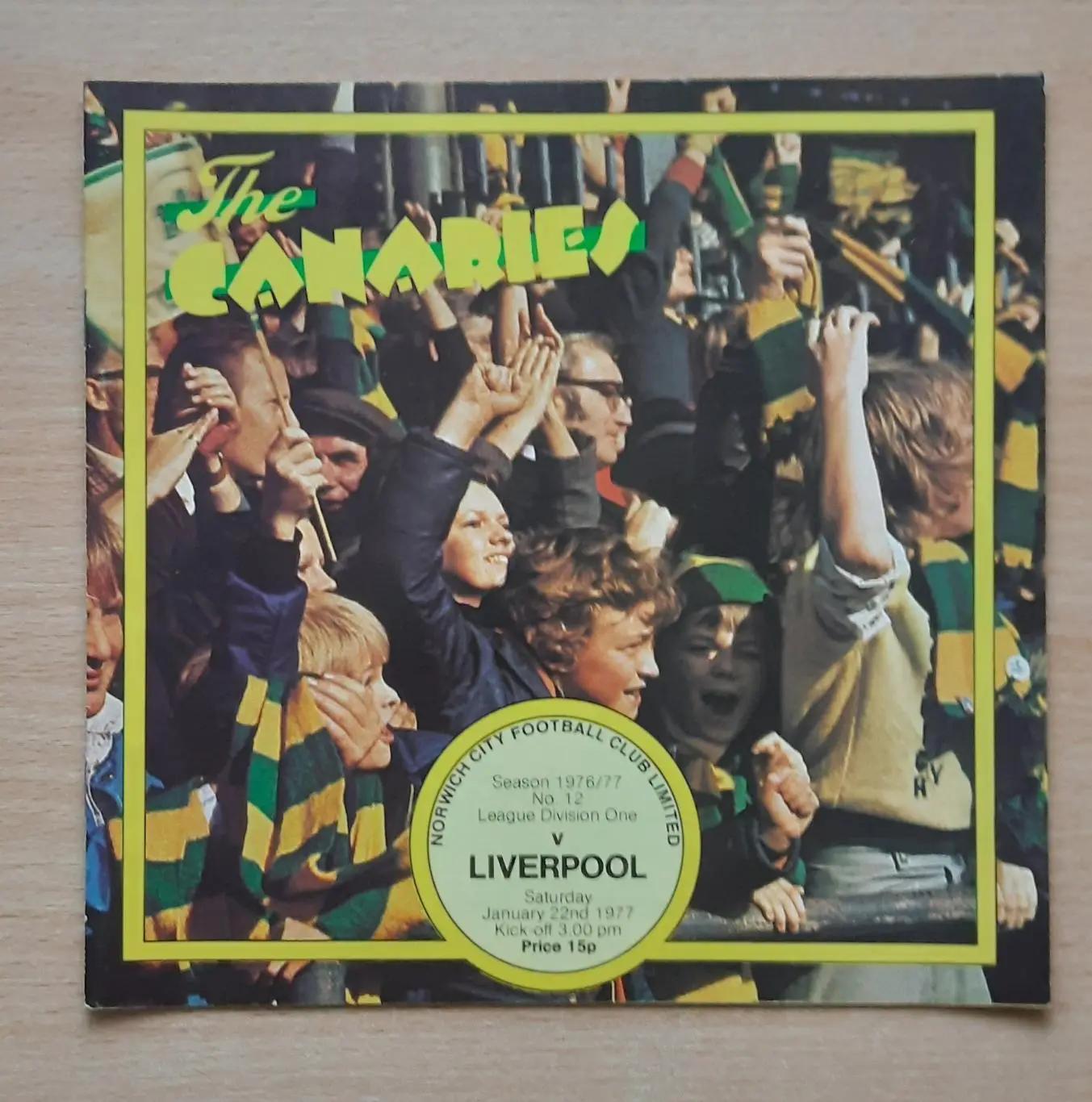 Норвич Сити - Ливерпуль 22.01.1977