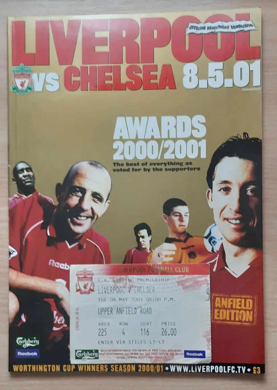 Ливерпуль - Челси 08.05.2001