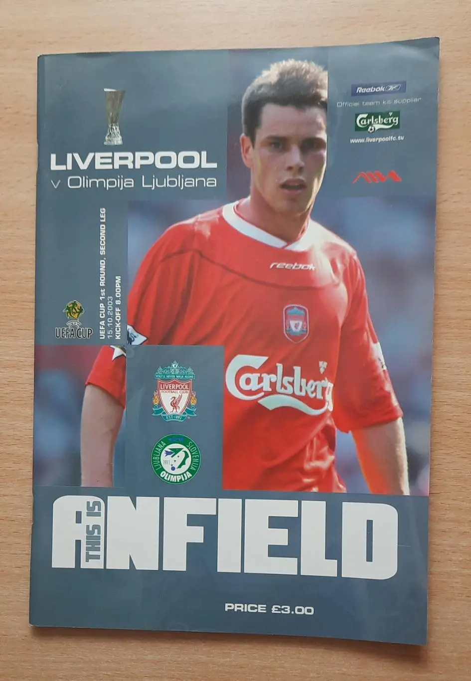 Ливерпуль - Олимпия Любляна /Словения/ 15.10.2003