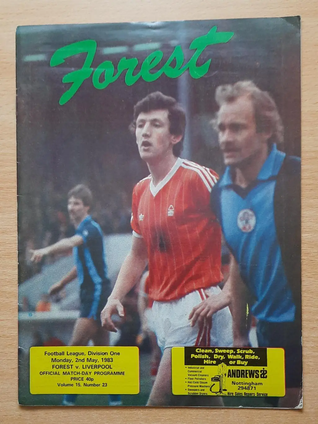 Ноттингем Форест - Ливерпуль 02.05.1983