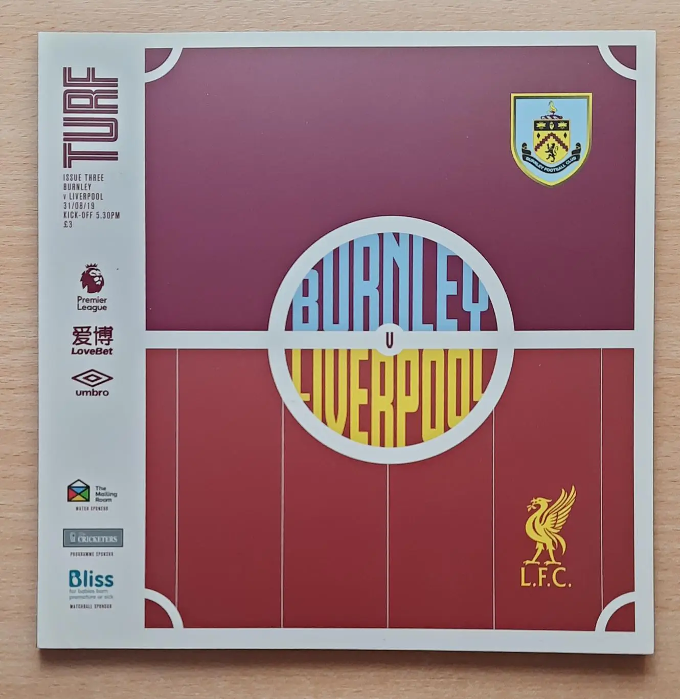 Ливерпуль - Бёрнли. Сезон 2019/20