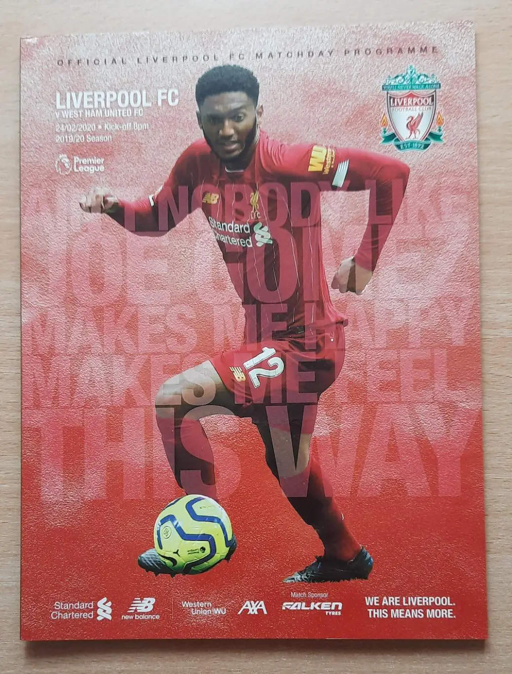 Ливерпуль - Вест Хэм Юнайтед. Сезон 2019/20 1