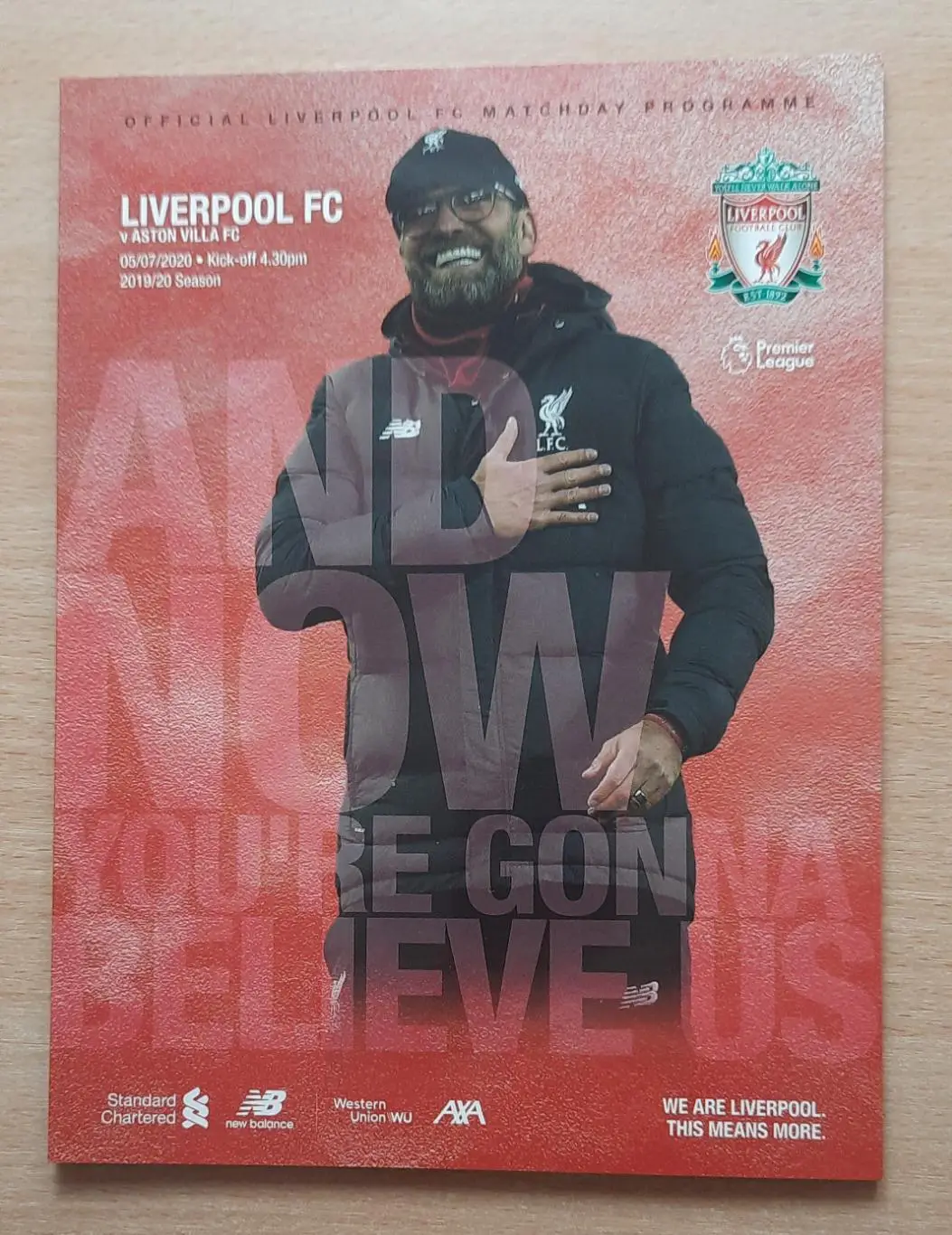 Ливерпуль - Астон Вилла. Сезон 2019/20 2