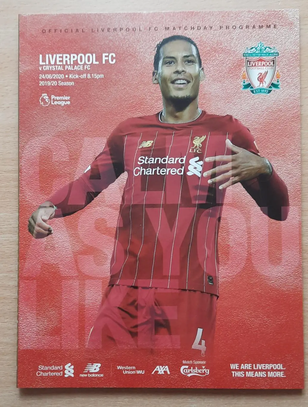 Ливерпуль - Кристал Пэлас. Сезон 2019/20 1