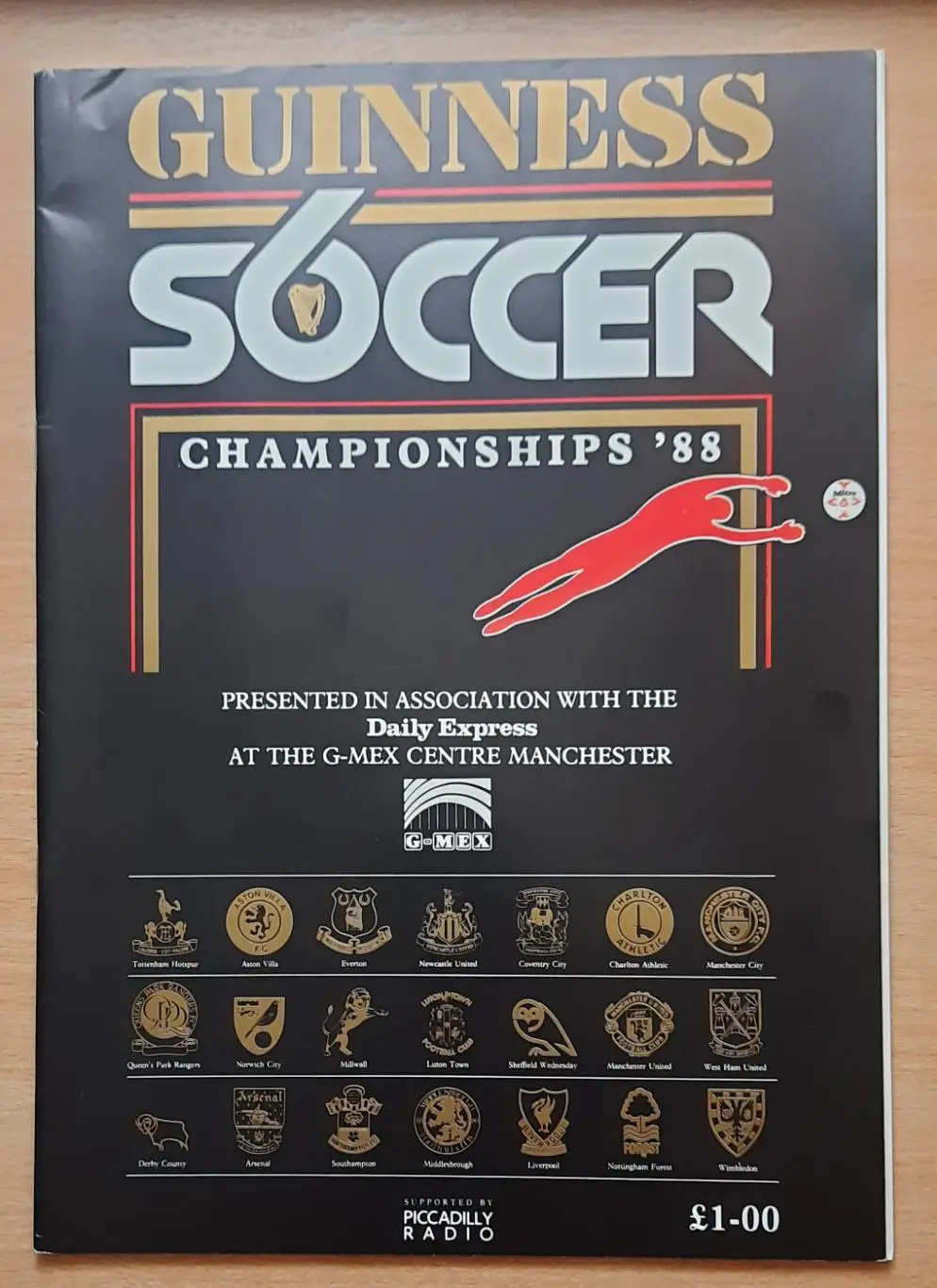 Турнир Соккер 6 1988. Участники: Ливерпуль, Манчестер Юнайтед и другие