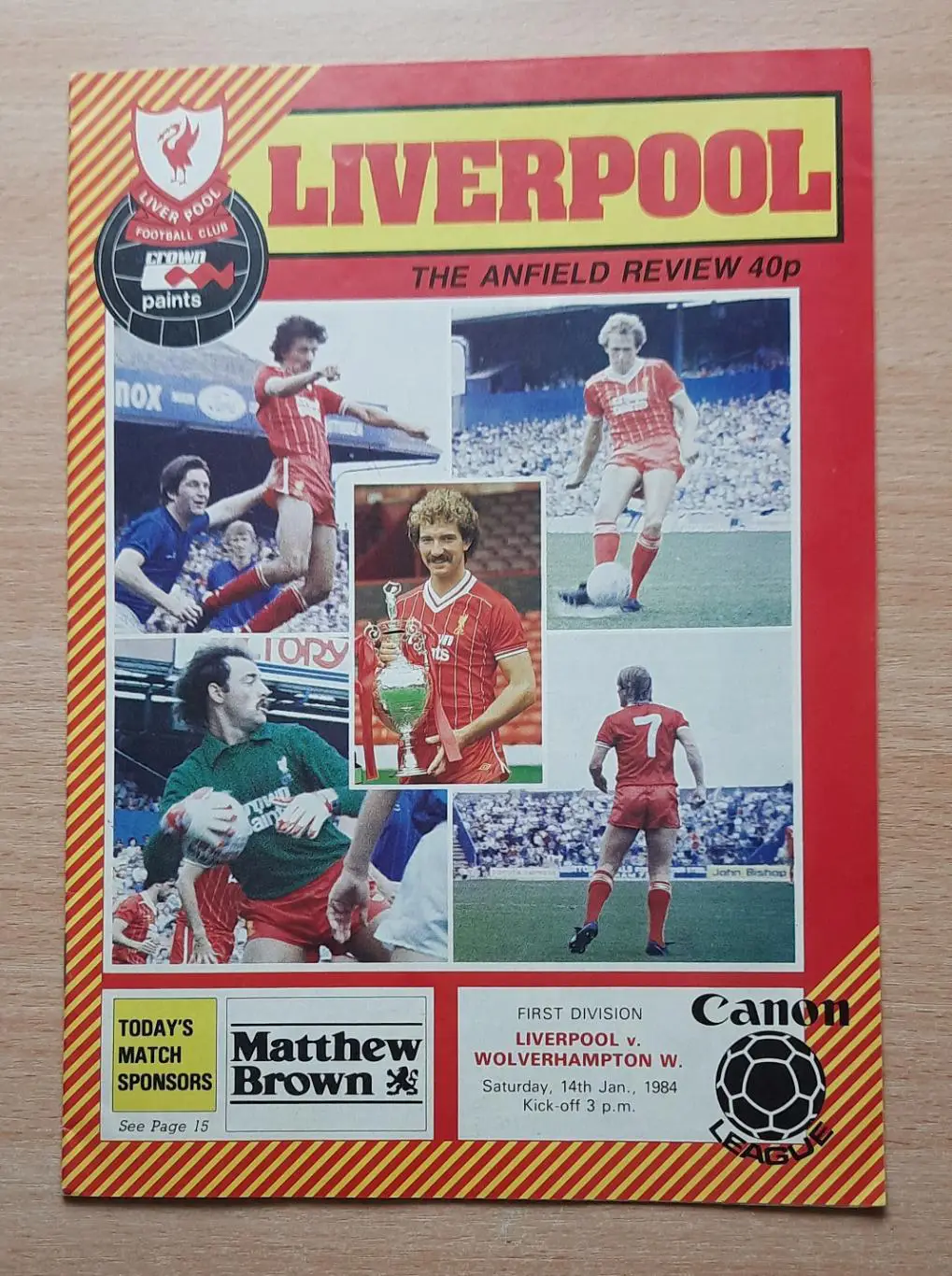 Ливерпуль - Вулверхэмптон Уондерерс 14.01.1984