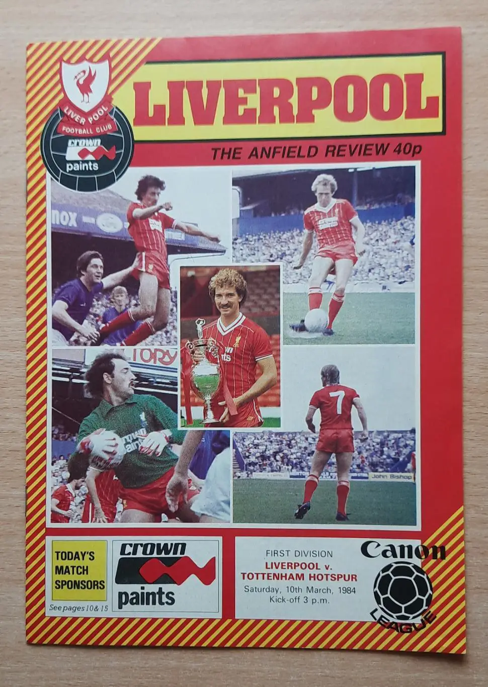 Ливерпуль - Тоттенхэм Хотспур 10.03.1984