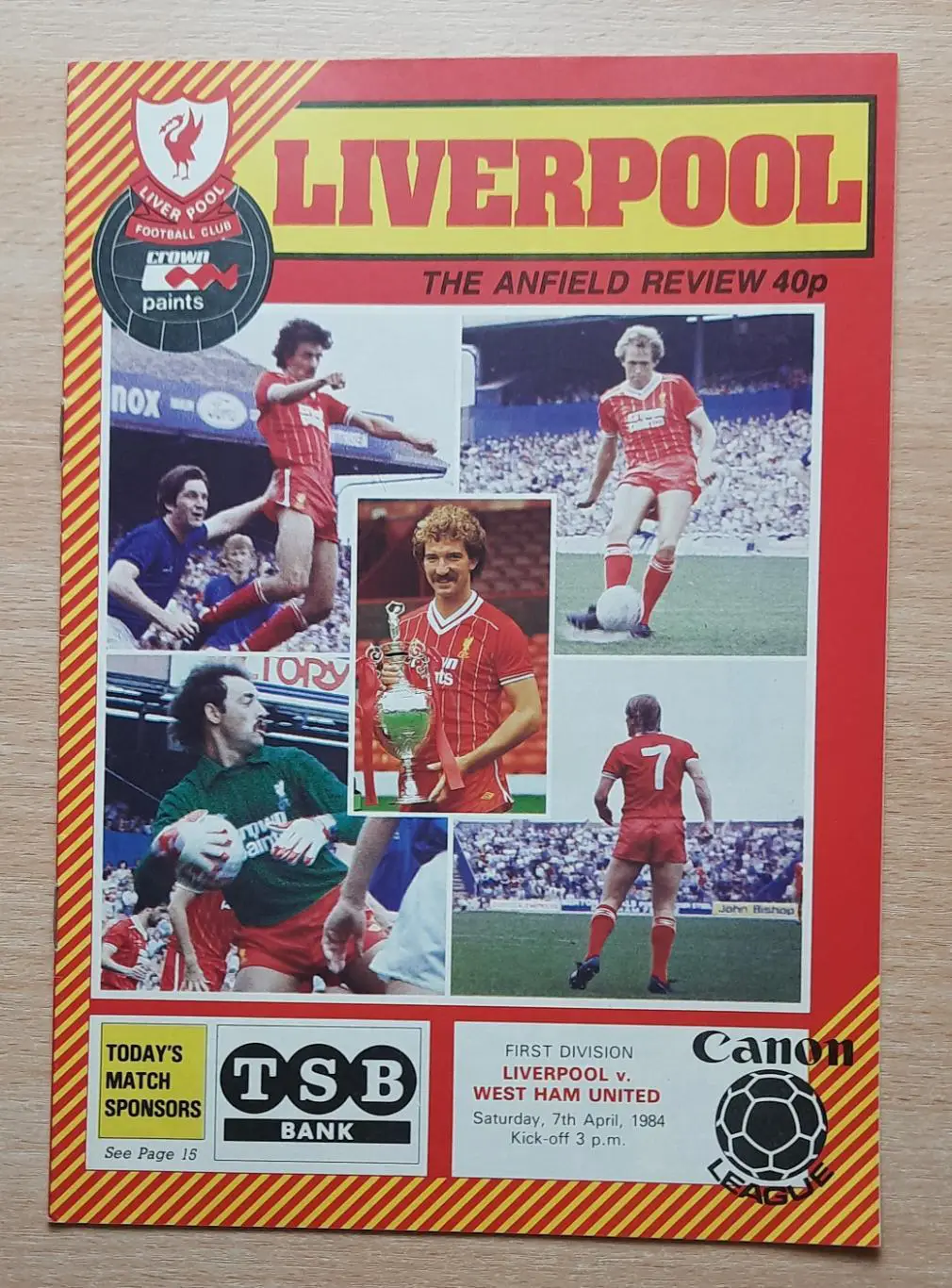 Ливерпуль - Вест Хэм Юнайтед 07.04.1984