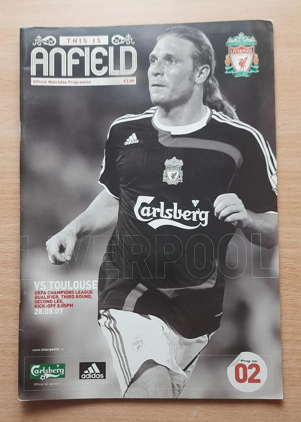 Ливерпуль - Тулуза /Франция/ 28.08.2007 Лига чемпионов