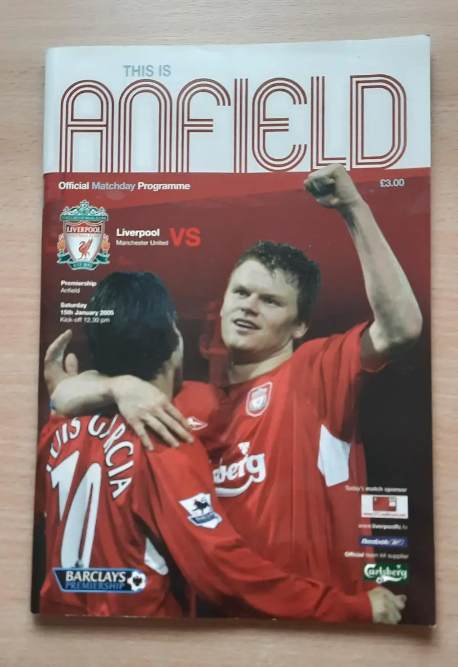 Ливерпуль - Манчестер Юнайтед 15.01.2005