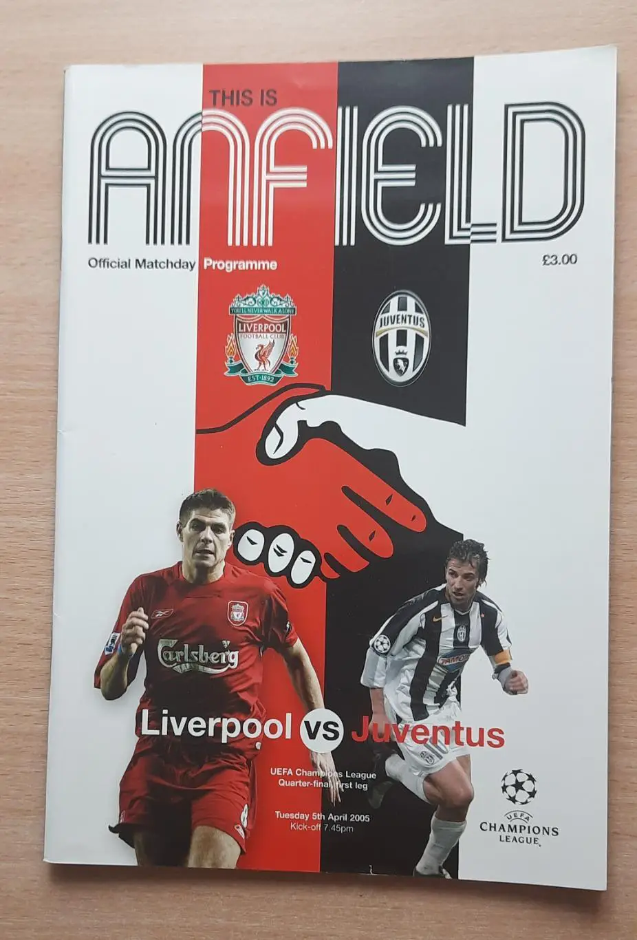 Ливерпуль - Ювентус Турин /Италия/ 05.04.2005 Лига чемпионов