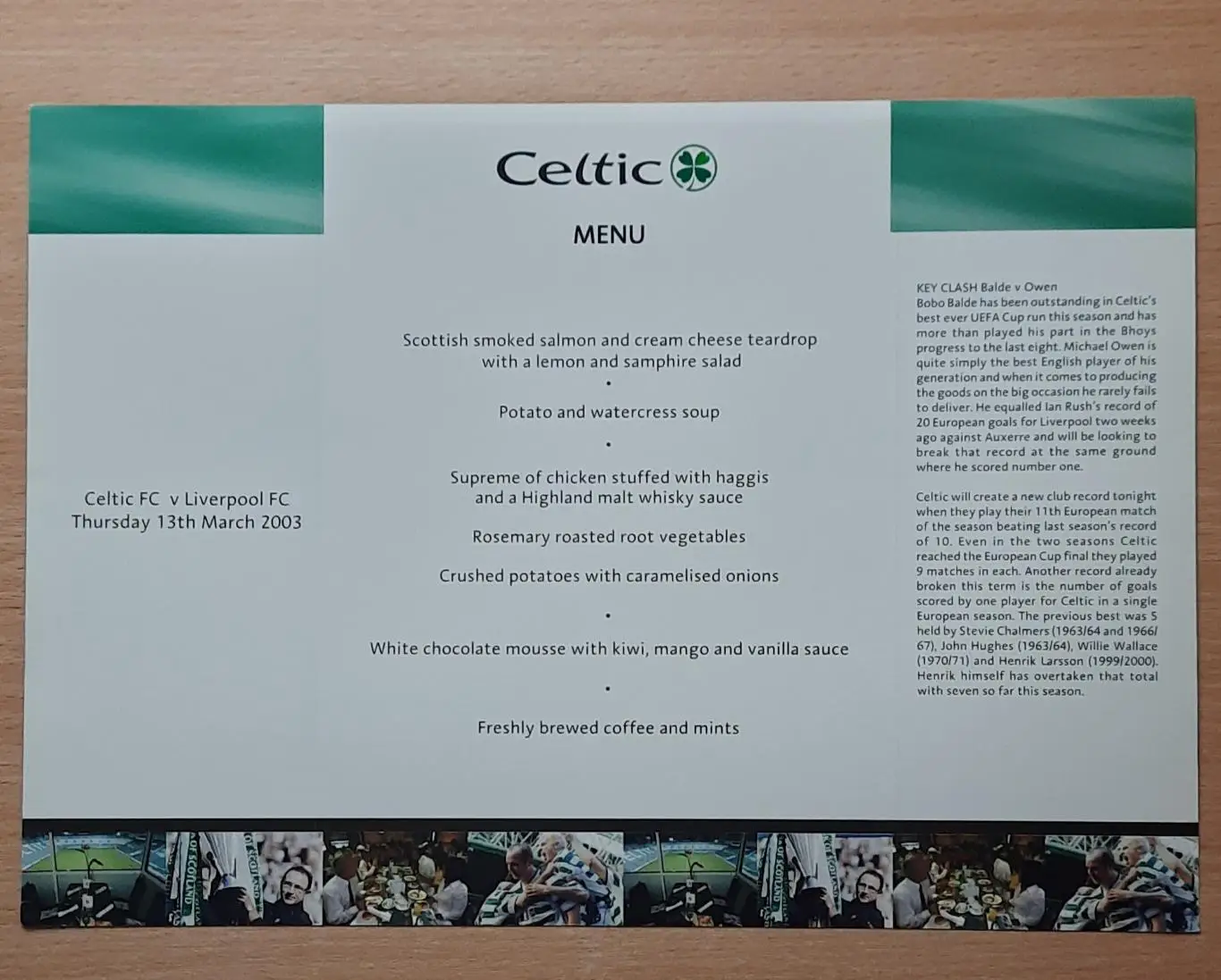 Селтик /Шотландия/ - Ливерпуль 13.03.2003 Кубок УЕФА 2