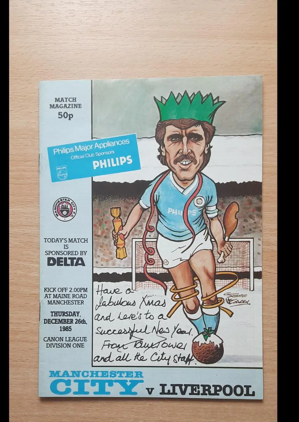 Манчестер Сити - Ливерпуль 26.12.1985