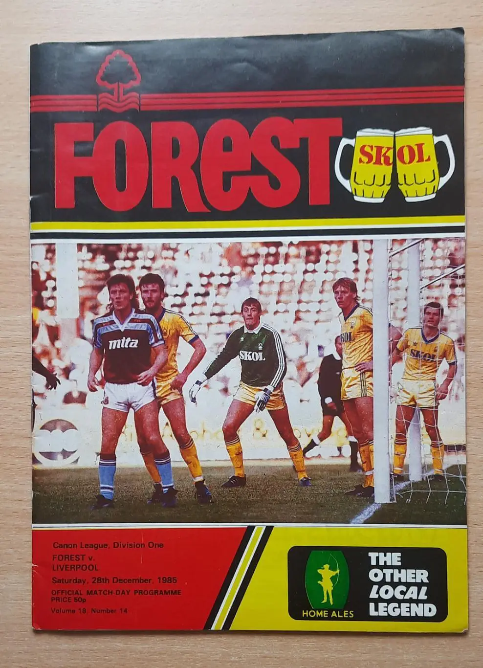 Ноттингем Форест - Ливерпуль 28.12.1985