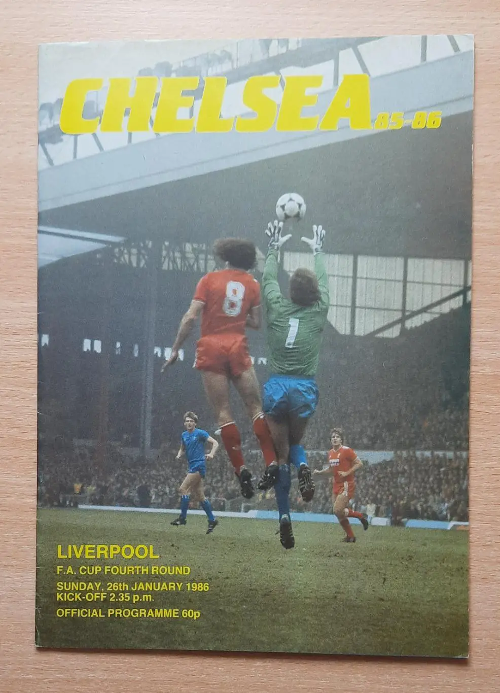 Челси - Ливерпуль 26.01.1986