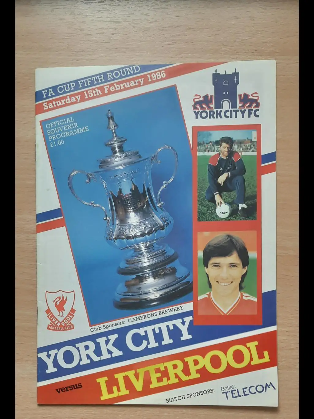 Йорк Сити - Ливерпуль 15.02.1986