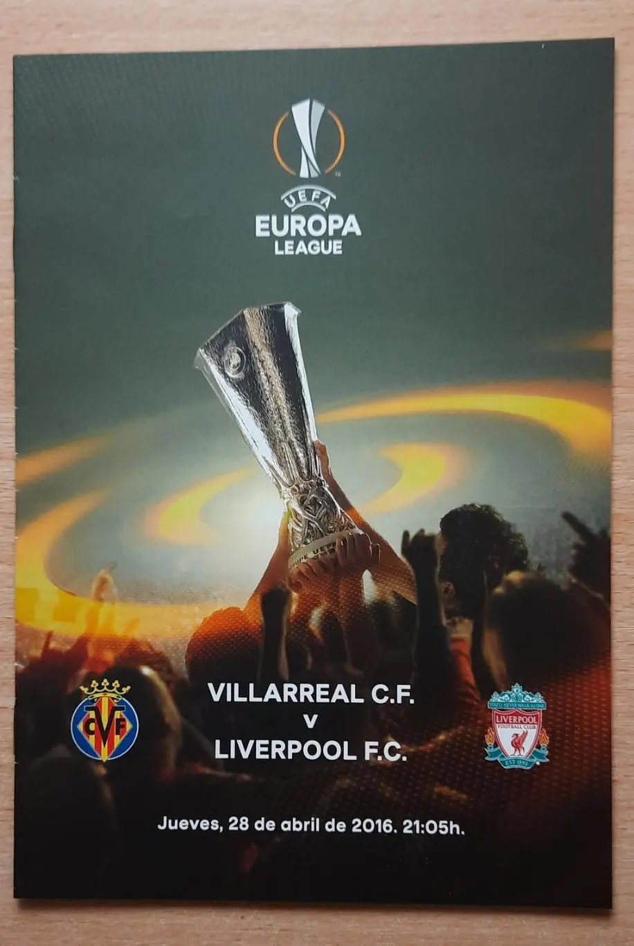 Вильярреал /Испания/ - Ливерпуль 28.04.2016 Лига Европы