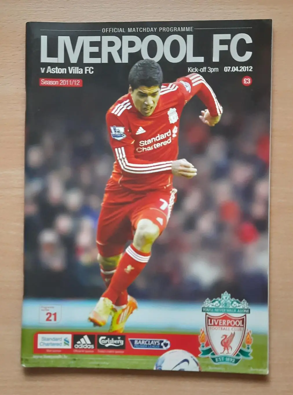 Ливерпуль - Астон Вилла 07.04.2012