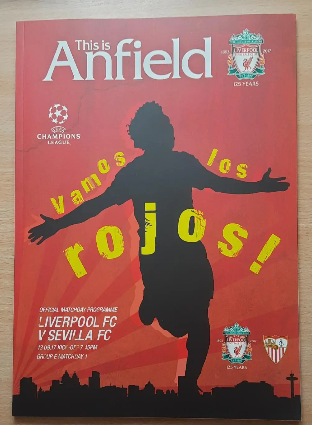 Ливерпуль - Севилья /Испания/ 13.09, 21.11.2017 Лига чемпионов