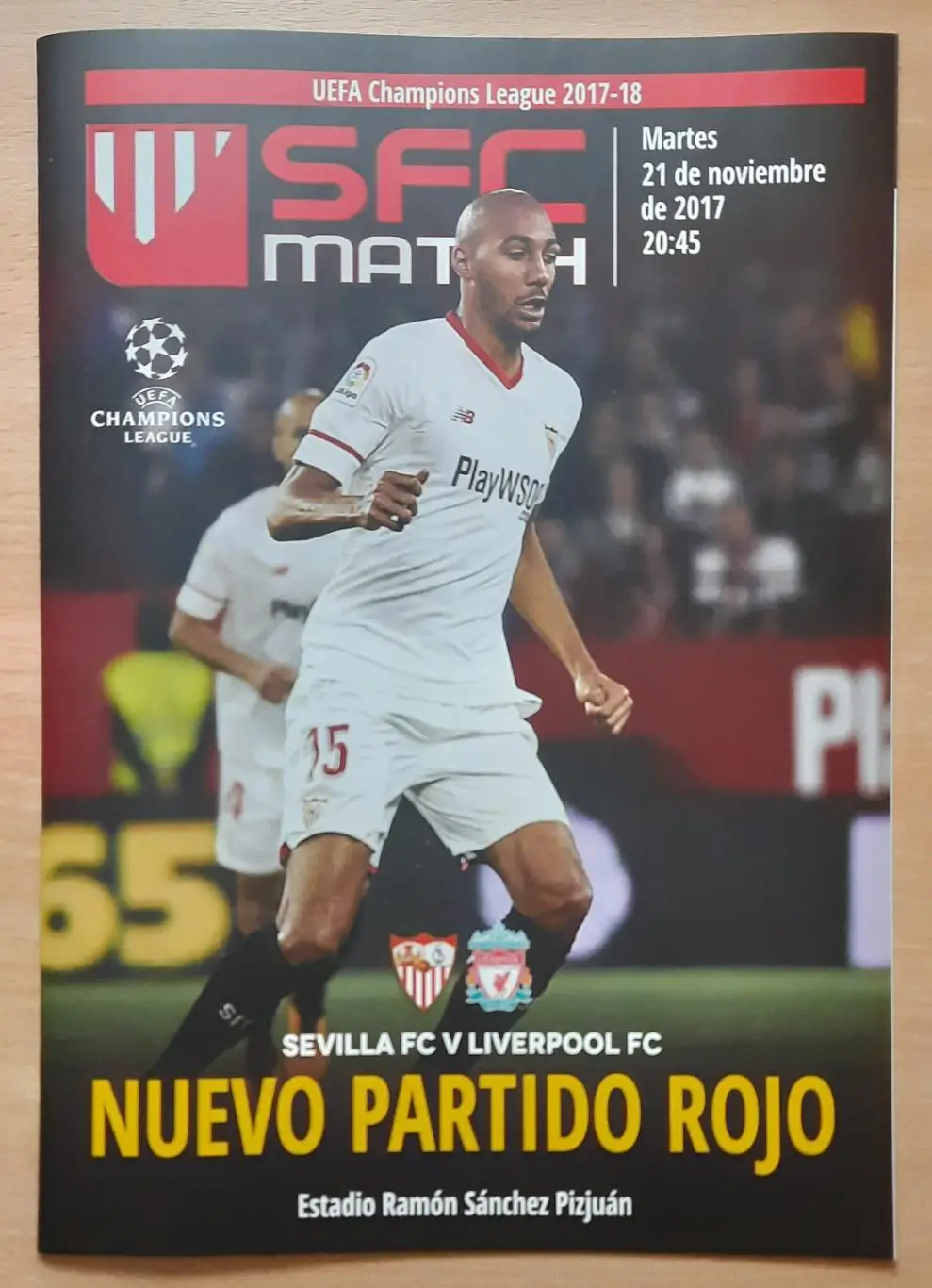 Ливерпуль - Севилья /Испания/ 13.09, 21.11.2017 Лига чемпионов 1