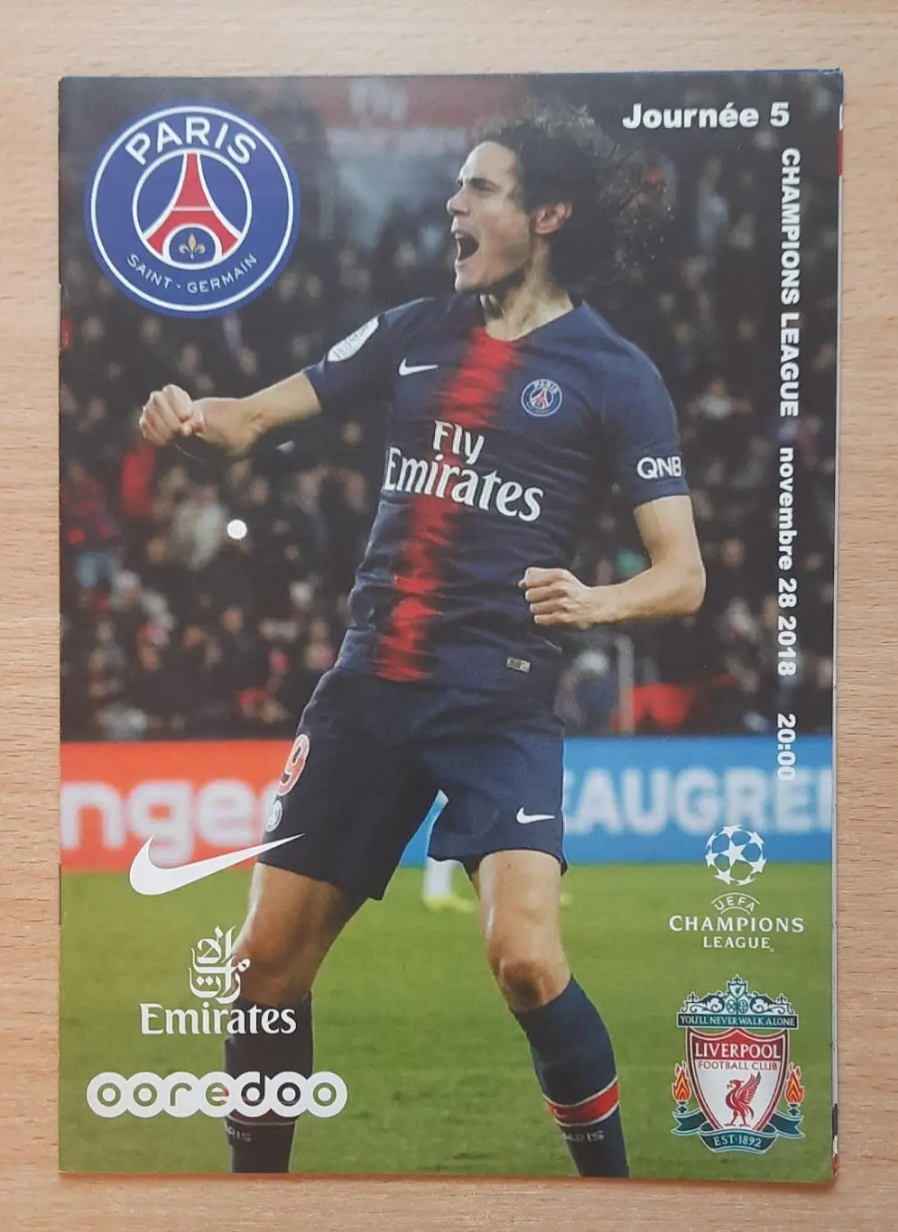 Пари Сен-Жермен /Франция - Ливерпуль 28.11.2018 Лига чемпионов