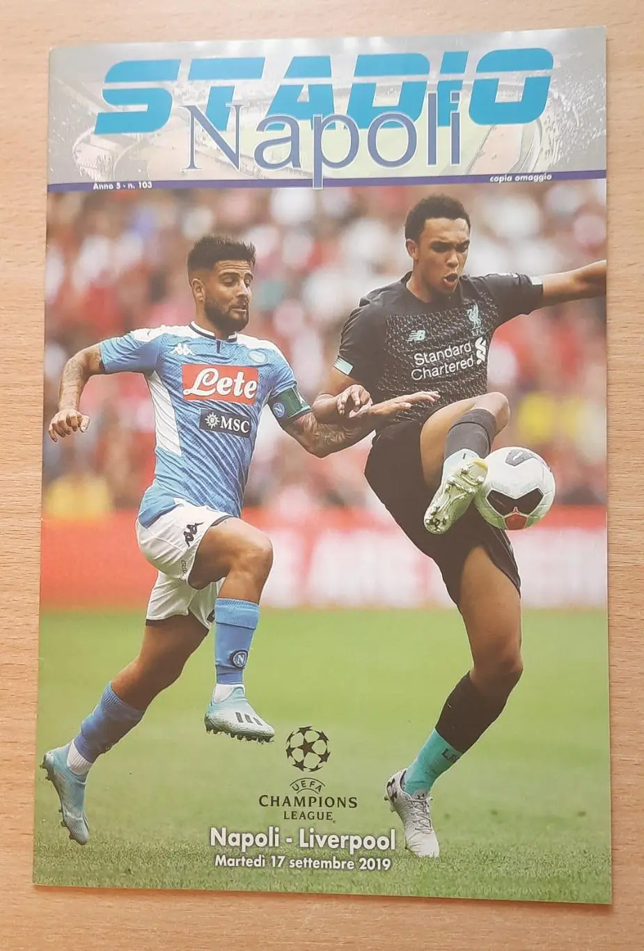 Наполи /Италия/ - Ливерпуль 17.09.2019 Лига чемпионов
