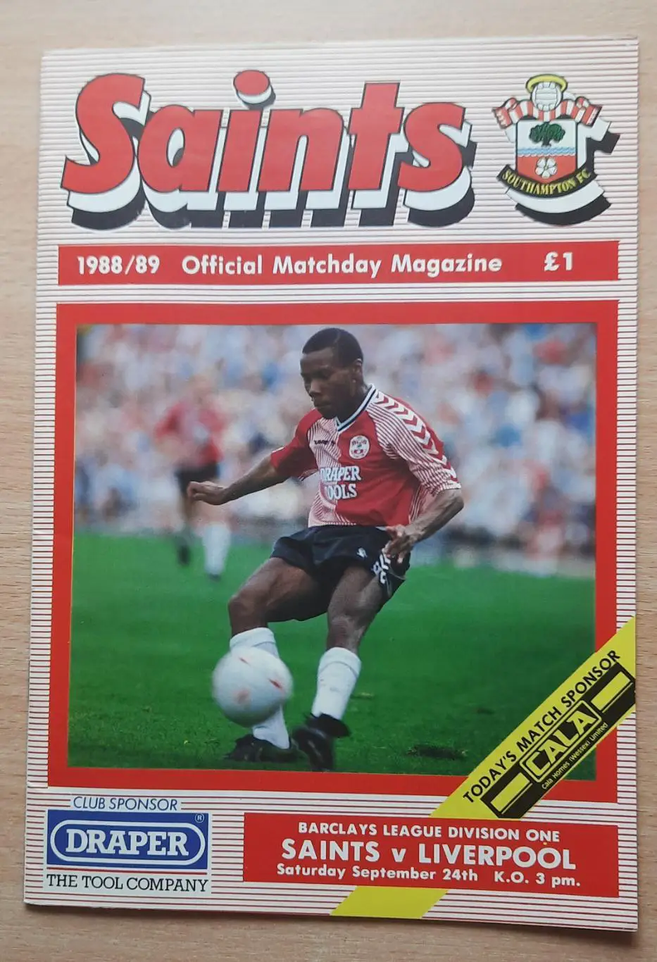 Саутгемптон -Ливерпуль 24.09.1988